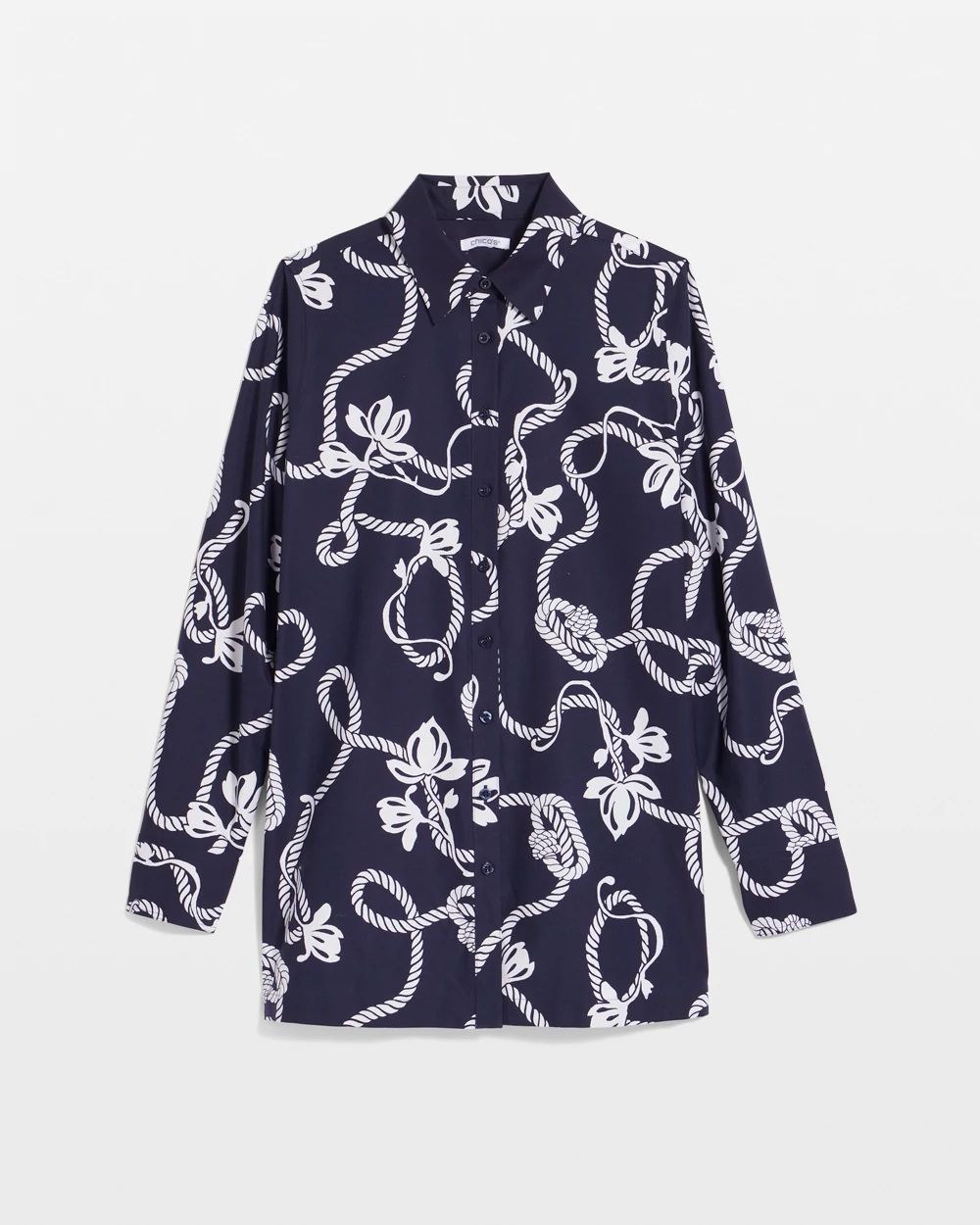 No Iron™ Rope Print Tunic | Chico's
